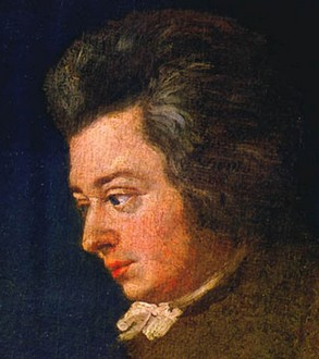 Mozart - 1782-1783 Vienna, portrait by Joseph Lange