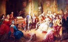 Mozart in Schonbrunn, playing at Court - 1762
